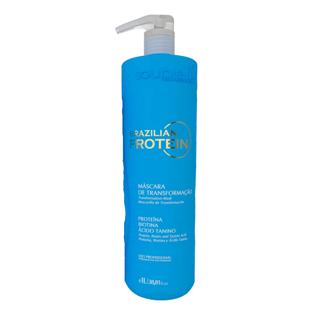 Máscara de Transformação Brazilian Protein 1L Soupleliss Professional