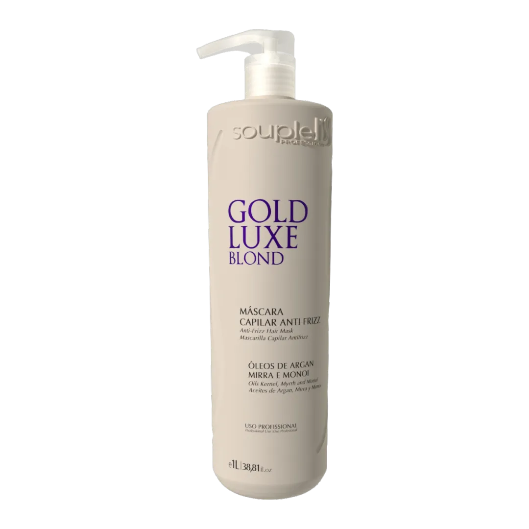 Realinhamento Gold Luxe Blond 1L Soupleliss Professional