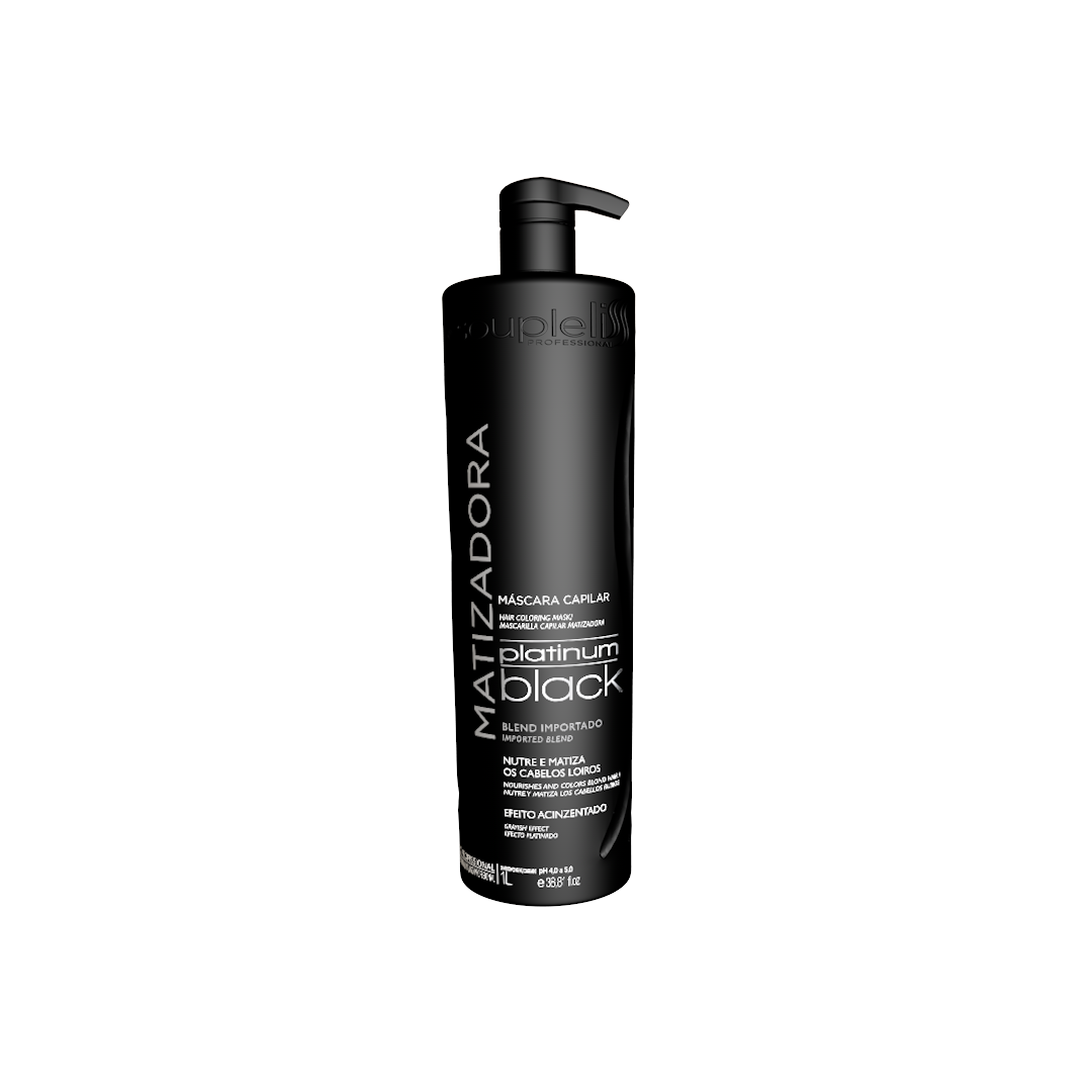 Máscara Matizadora Platinum Soupleliss Professional 1L