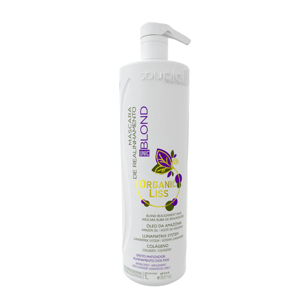 Realinhamento Organic Liss Blond UNIC 1L Soupleliss Professional