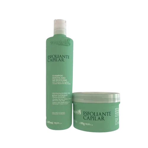 Tratamento Esfoliante Capilar Home Care 300ml Soupleliss Professional