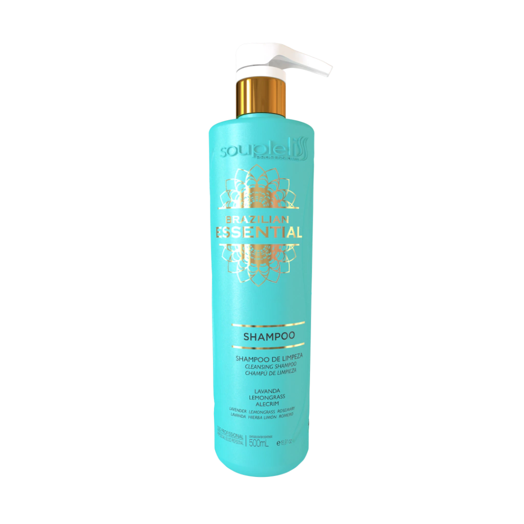 Shampoo de Limpeza Brazilian Essential 500ml Soupleliss Professional