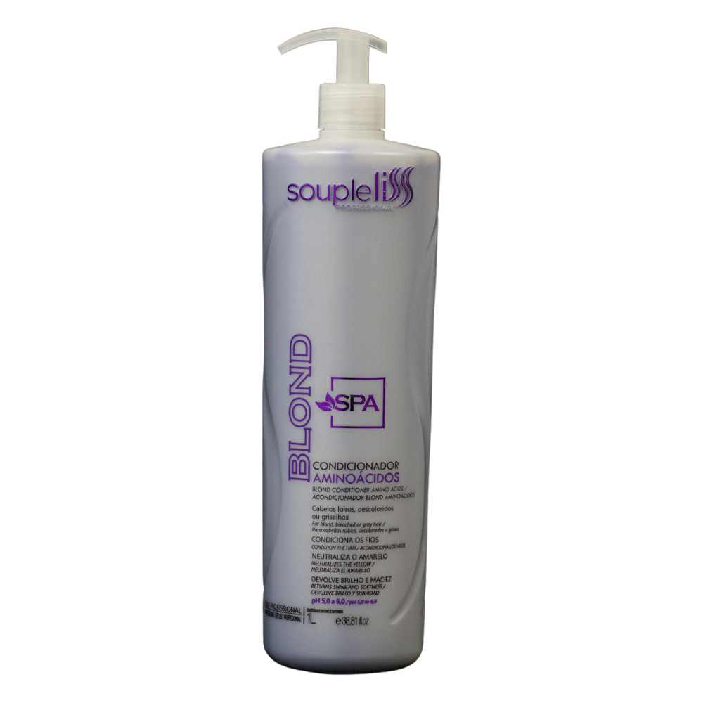 Condicionador Spa Blond Soupleliss Professional 1L
