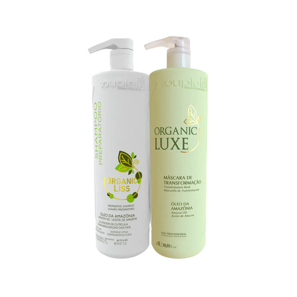 Kit Organic 1L Soupleliss Professional