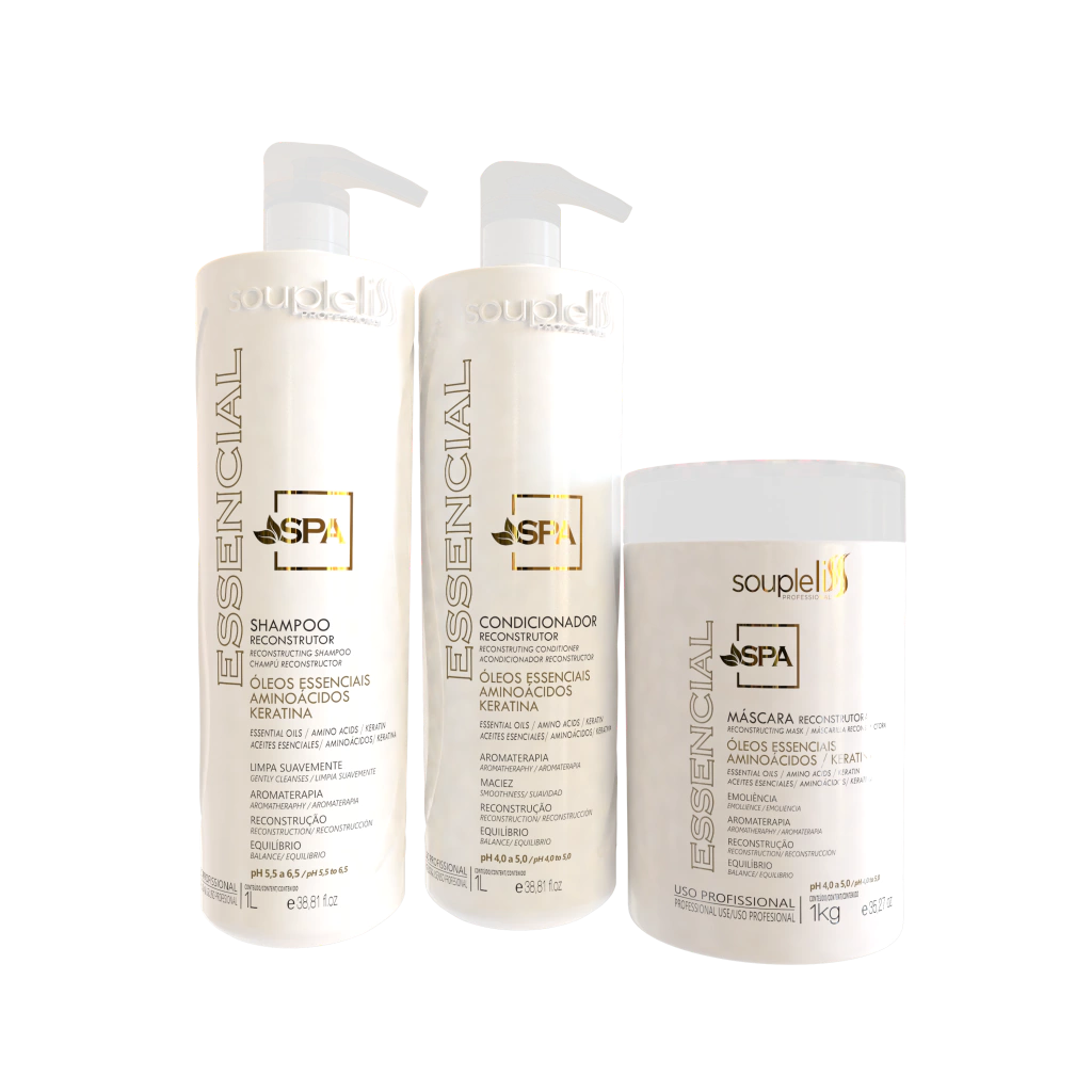 Kit Spa Essencial 1L Soupleliss Professional