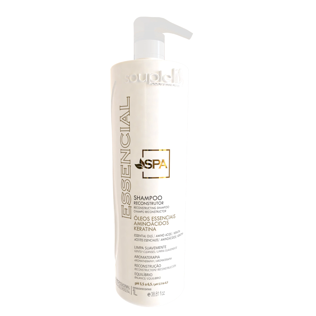 Shampoo Spa Essencial 1L Soupleliss Professional