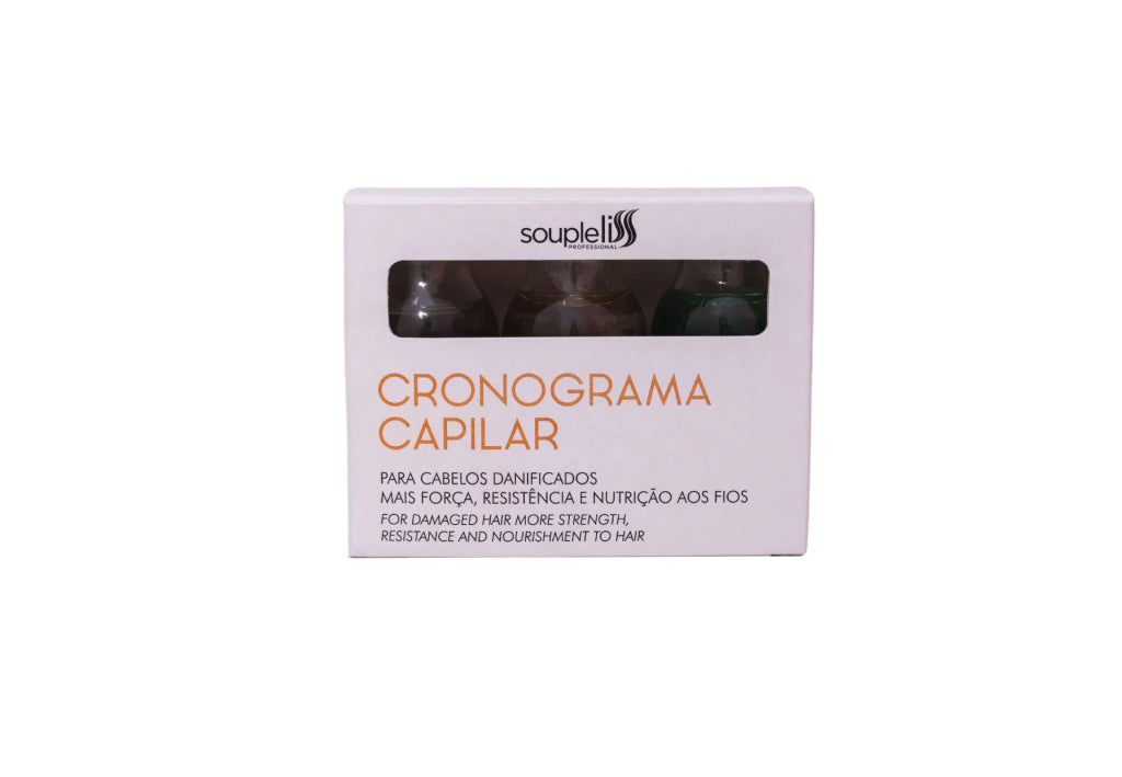 Cronograma Ampolas Repair 3un 13ml Soupleliss Professional