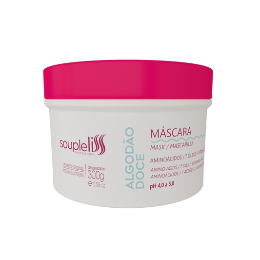Máscara Algodão Doce 300g Soupleliss Professional