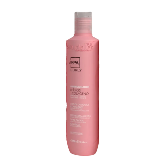 Condicionador Spa Curly Home Care 300ml Soupleliss Professional