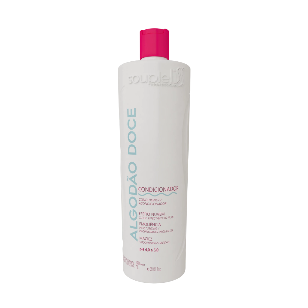 Condicionador Algodão Doce 1L Soupleliss Professional