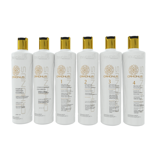 Kit Chronus 6 Passos 300ml Soupleliss Home Care