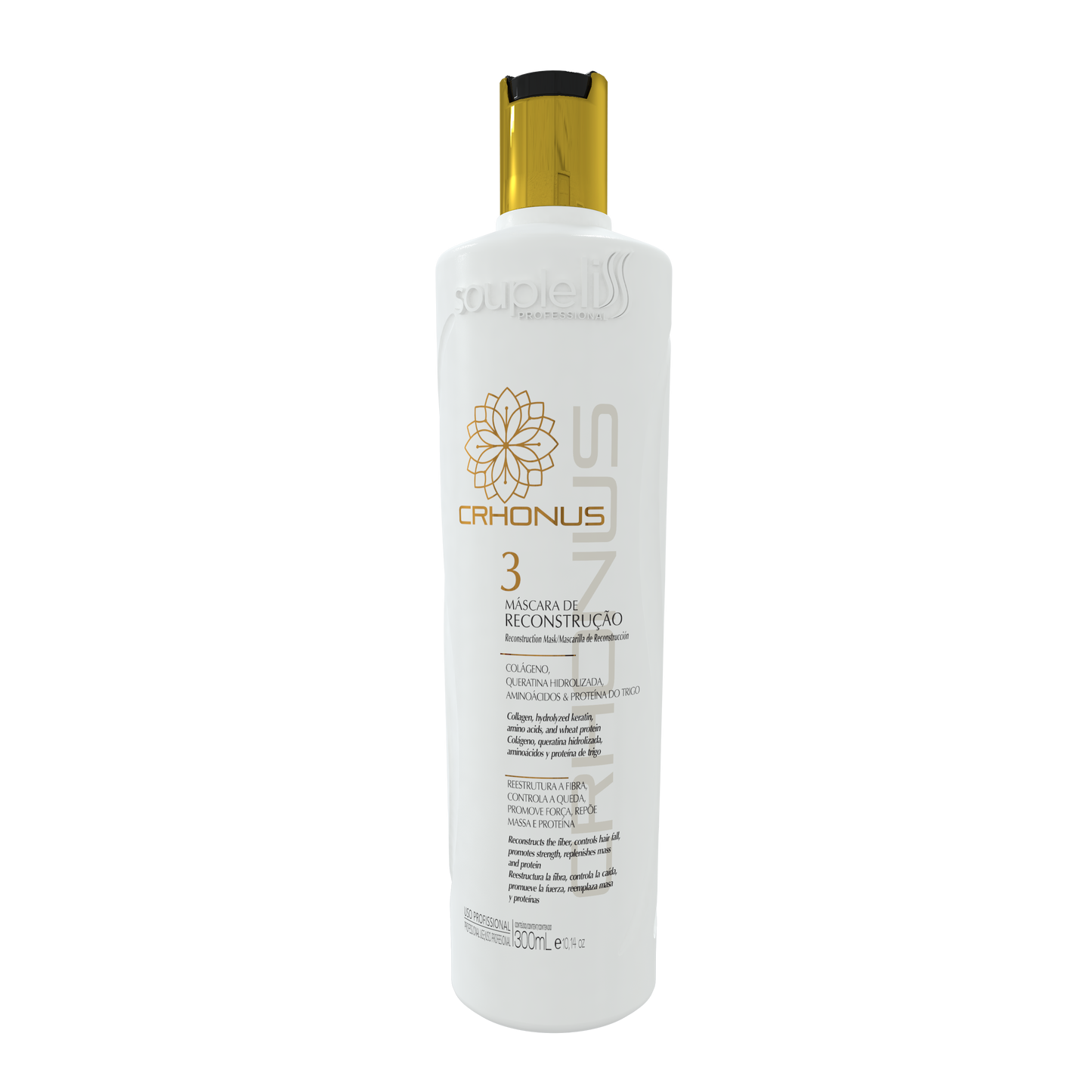 Máscara de Reconstrução Chronus 300ml Soupleliss Home Care