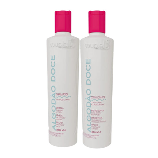 Kit Algodão Doce 300ml Home Care Soupleliss Professional