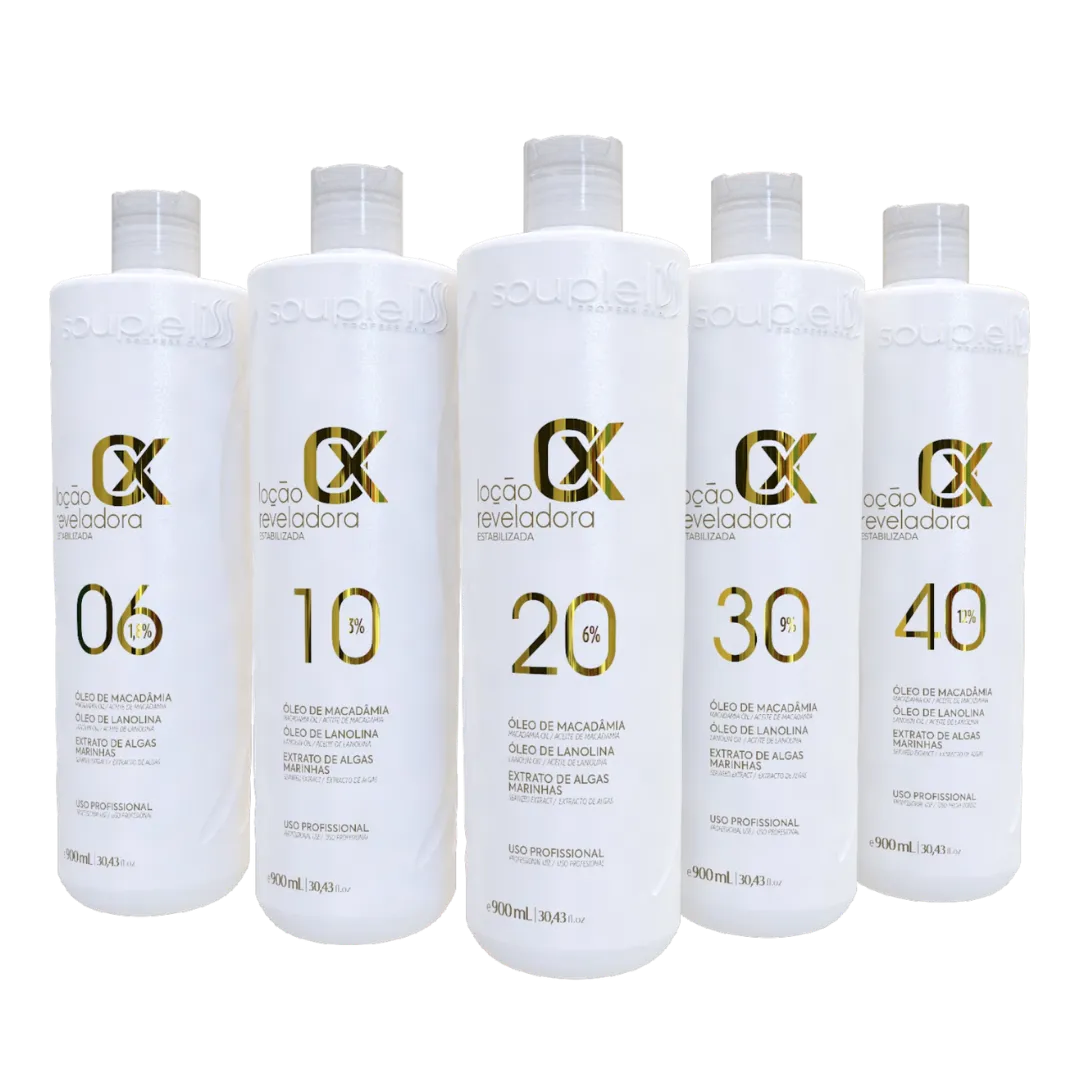Ox Loção Reveladora Estabilizada 900ml Soupleliss Professional
