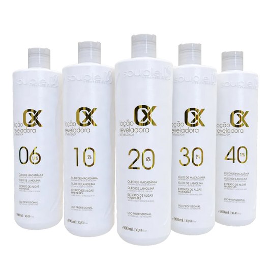 Ox Loção Reveladora Estabilizada 900ml Soupleliss Professional