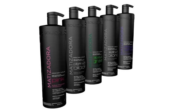 Máscara Matizadora Platinum 1L Soupleliss Professional