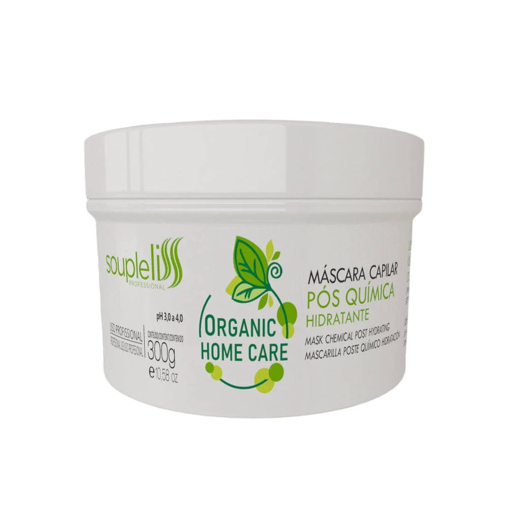 Máscara Organic Liss 300gr Soupleliss Home Care