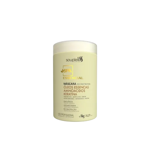Máscara Spa Essencial 1kg Soupleliss Professional