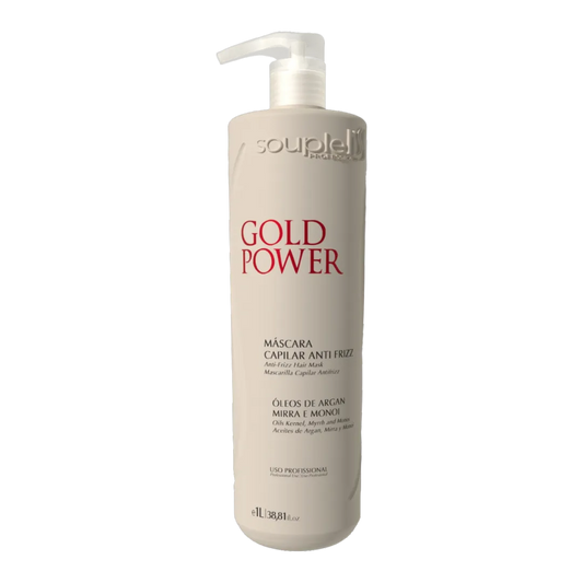 Máscara de Transformação Gold Power 1L Soupleliss Professional