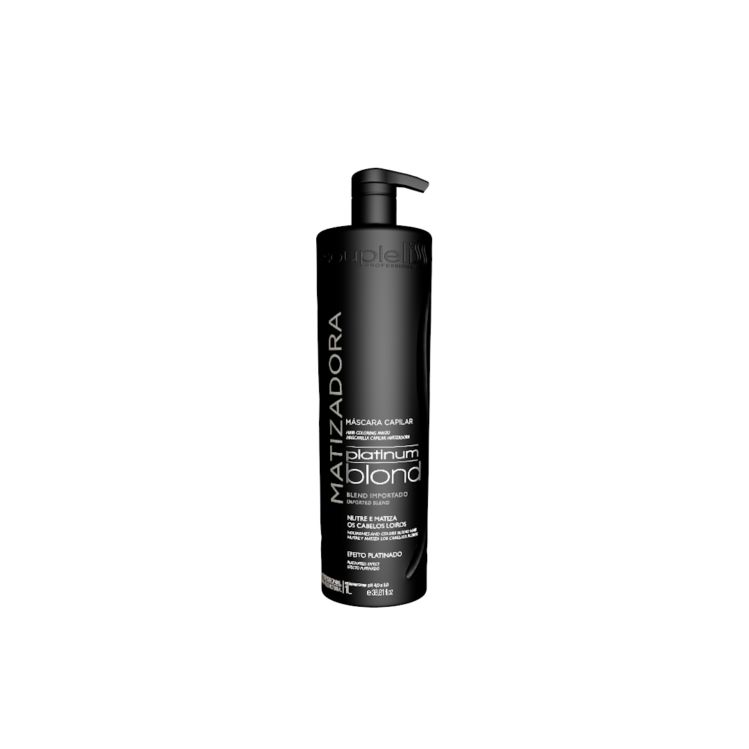 Máscara Matizadora Platinum Soupleliss Professional 1L