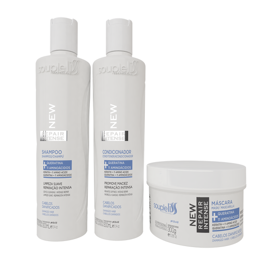 Kit New Repair Intense Soupleliss Professional 300g
