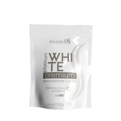 Pó Descolorante Blond / White Premium 500gr Soupleliss Professional