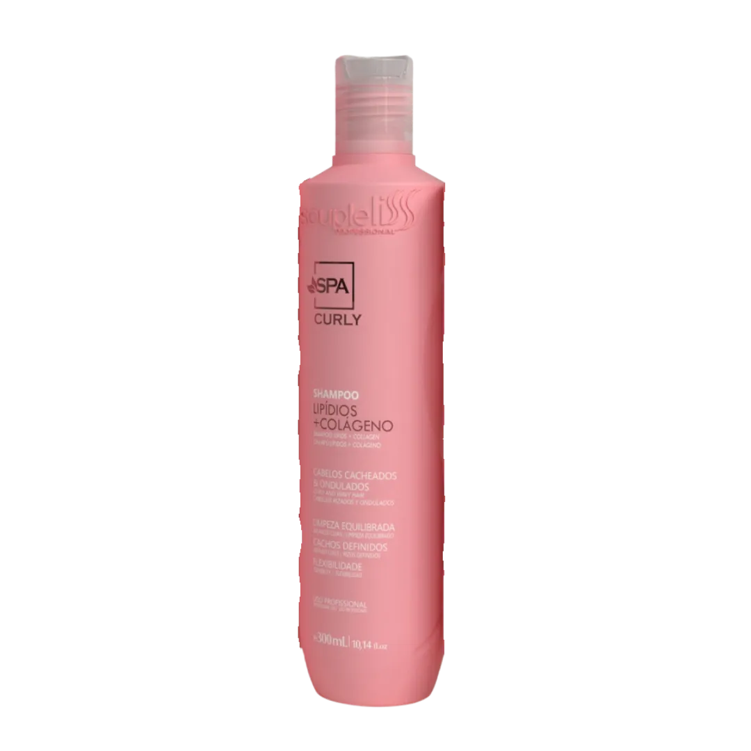 Shampoo Spa Curly Home Care 300ml Soupleliss Professional