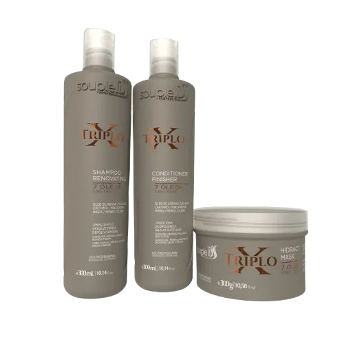 Tratamento Triplo X Home Care 300ml Soupleliss Professional