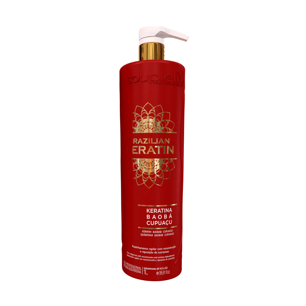 Realinhamento Brazilian Keratin 1L Soupleliss Professional
