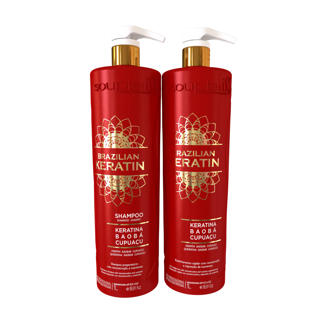 Kit Brazilian Keratin Soupleliss Professional