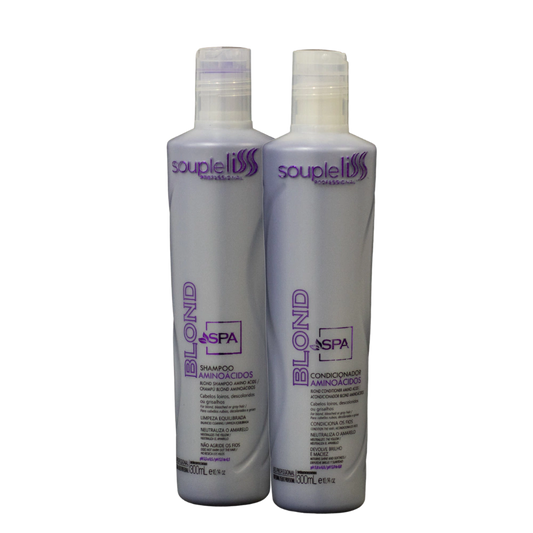 Kit Spa Blond Home Care 300ml Soupleliss Professional