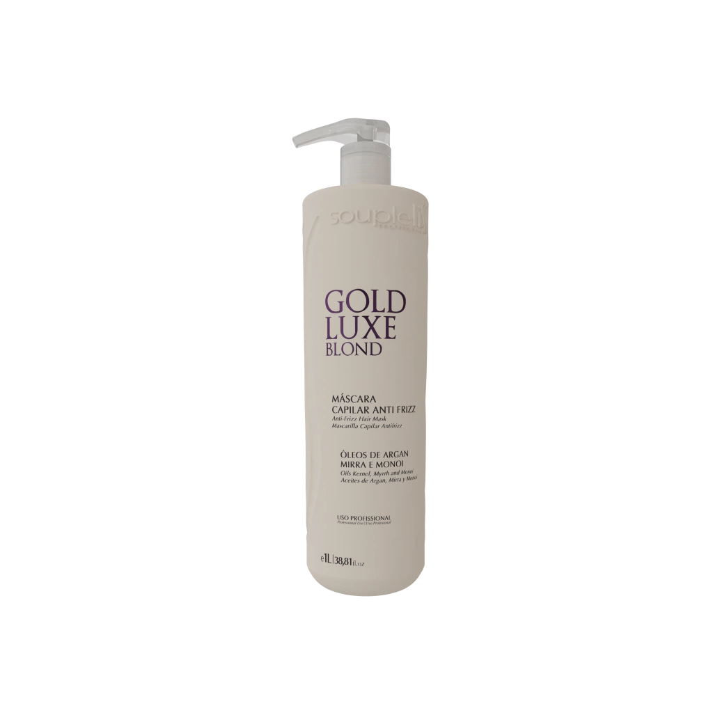 Realinhamento Gold Luxe Blond 1L Soupleliss Professional