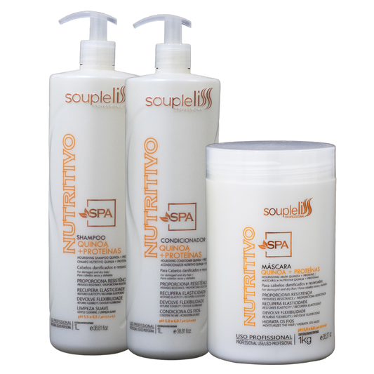 Kit Spa Nutritivo Soupleliss Professional 1L