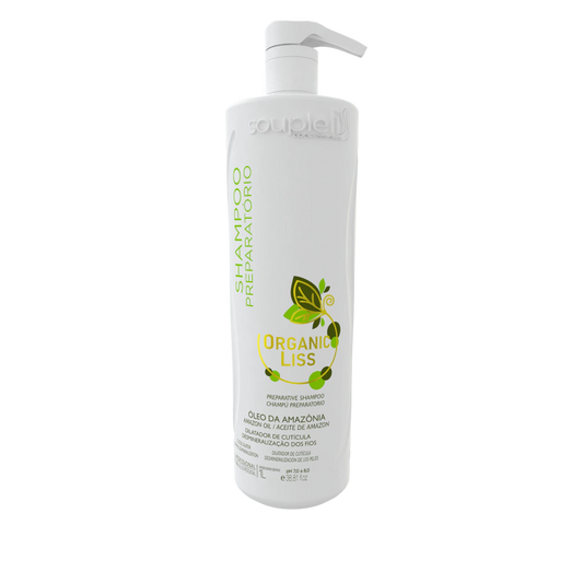 Shampoo Preparatório Organic Liss 1L Soupleliss Professional