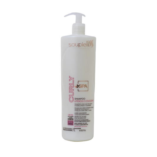 Shampoo Spa Curly Soupleliss Professional 1L