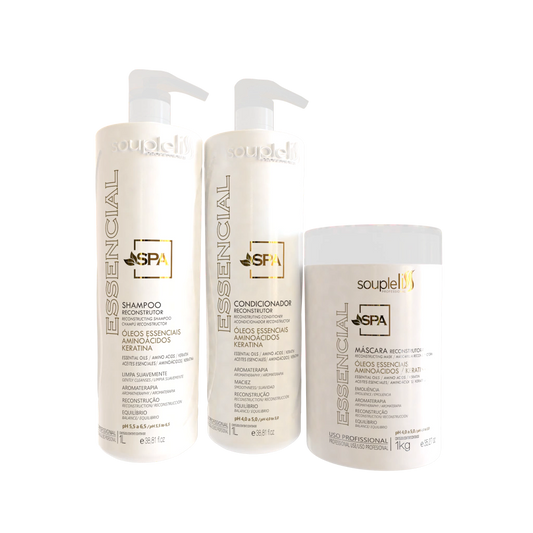 Kit Spa Essencial 1L Soupleliss Professional